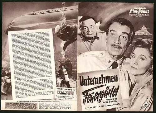 Filmprogramm IFB Nr. 5858, Unternehmen Feuergürtel, Walter Pidgeon, Joan Fontaine, Regie: Irwin Allen