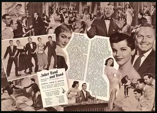 Filmprogramm IFB Nr. 3429, Ausser Rand und Band, Johnny Johnston, Alix Talton, Regie: Fred F. Sears