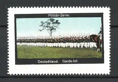 Reklamemarke Militär-Serie, Deutschland, Garde-Infanterie