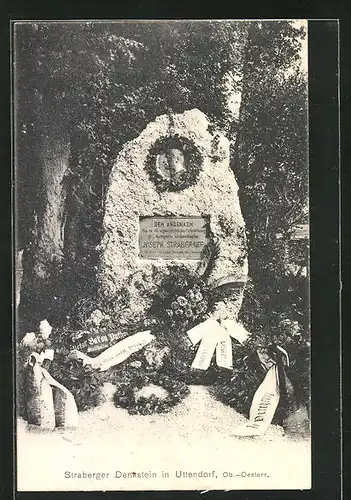 AK Uttendorf, Straberger Denkstein
