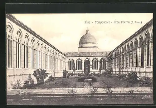 AK Pisa, Camposanto -Area interna