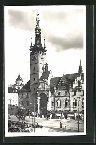 AK Olmütz, Blick zum Rathaus