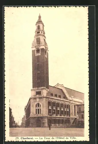 AK Charleroi, La Tour d`Hotel de Ville