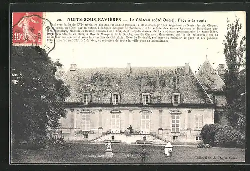 AK Nuits-sous-Ravières, Le Chateau (cotè Sud)