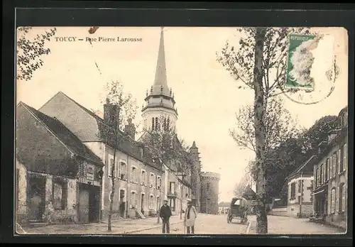 AK Toucy, Rue Pierre Larousse