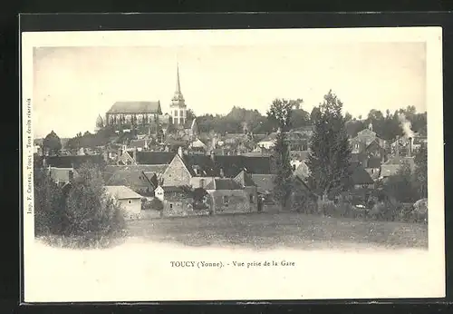 AK Toucy, Vue prise de la Gare
