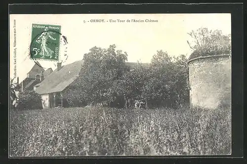 AK Ormoy, Une Tour de l`Ancien Chateau