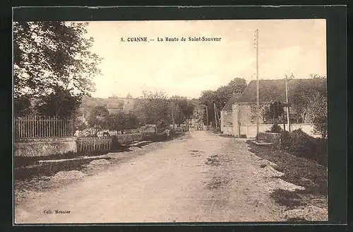 AK Ouanne, La Route de Saint-Sauveur