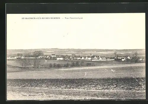 AK Saint-Maurice-aux-Riches-Hommes, Vue Panoramique