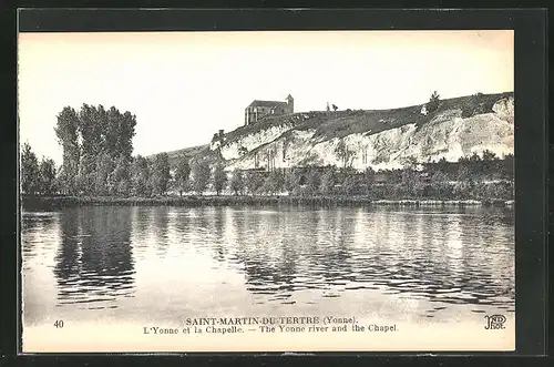 AK Saint-Martin-du-Tertre, L`Yonne et la Chapelle