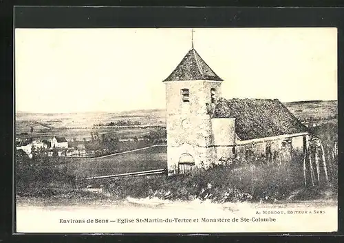 AK Saint-Martin-du-Tertre, Eglise et Monastère de Ste-Colombe