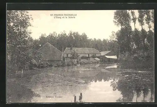 AK Saint-Maurice-Thizouailles, L`Etang et la Scierie