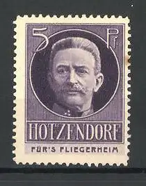 Reklamemarke Freiherr Franz Conrad von Hötzendorf, Für's Fliegerheim