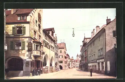 AK Lindau / Bodensee, Blick in die Maximilianstrasse