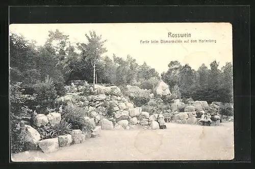AK Rosswein, Bismarckstein auf dem Hartenberg