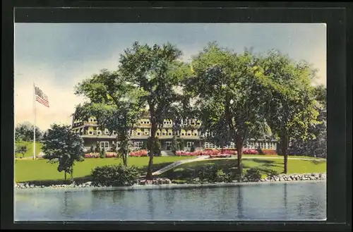 AK Glenburnie, NY, View of Glenburnie Club