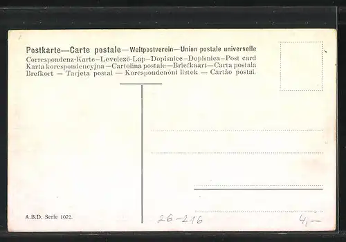 Künstler-AK Alfred Schönian: Rehe bei der Futtersuche auf einer Waldwiese