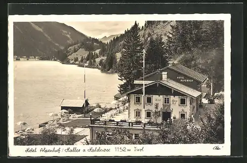 AK Haller a. Haldensee, Hotel Alpenhof