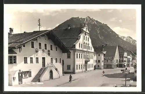 AK Reutte i. Tirol, Strassenansicht