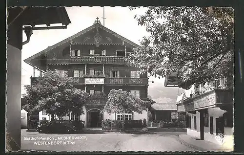 AK Westendorf i. Tirol, Gasthof-Pension Mesnerwirt