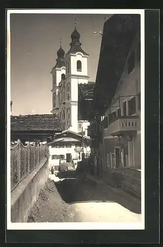 AK Hopfgarten, Blick auf die Kirche