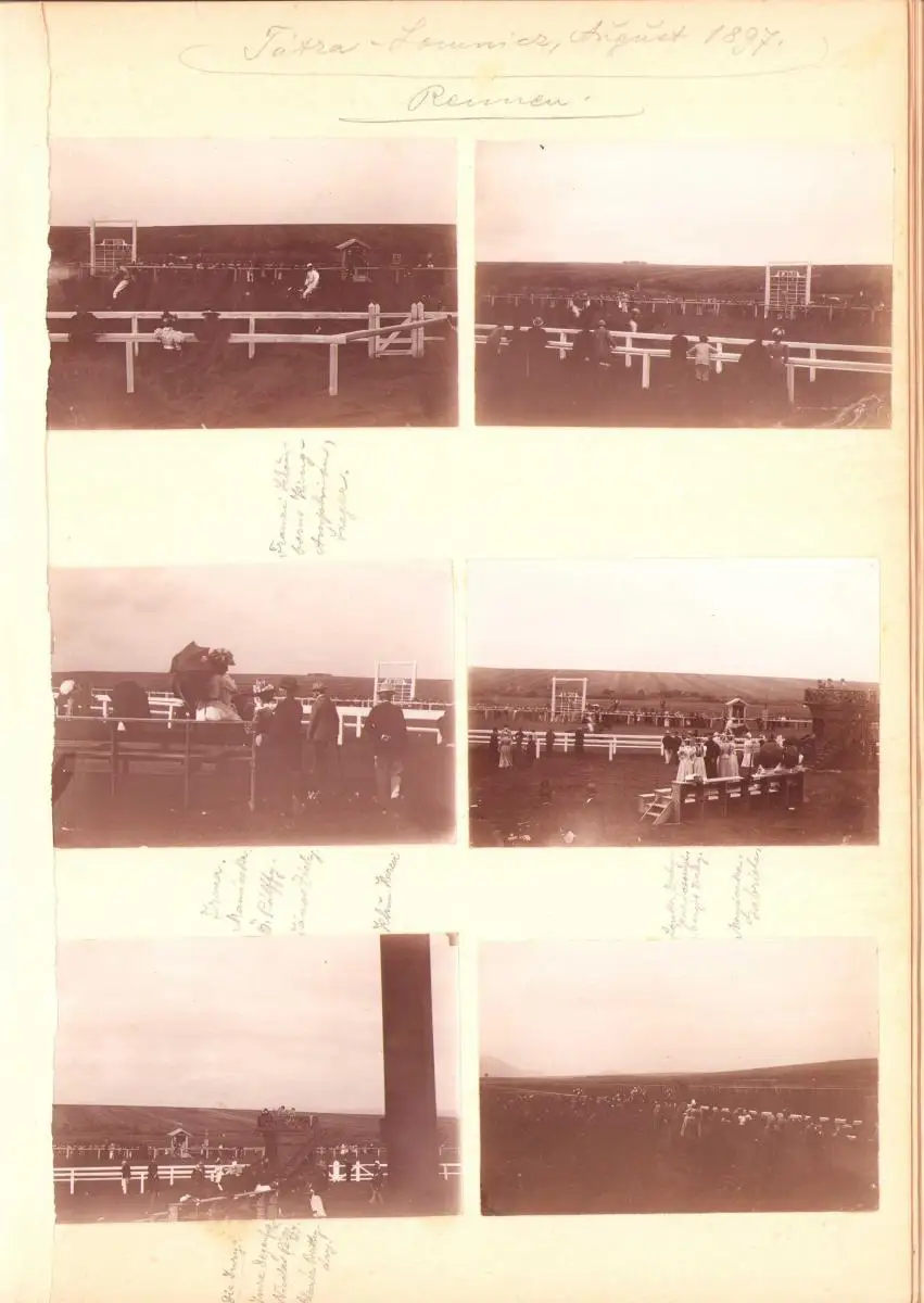 Fotoalbum 352 Fotografien 1897-1903, Jäger mit Dackel auf Jagdreise durch die Tatra, Karpaten, Polen, Serbien, Schlesien 5