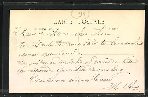 AK Hochwasser, Choisy-le-Roi, Inondations de 1910, Une Maison de la rue Durand