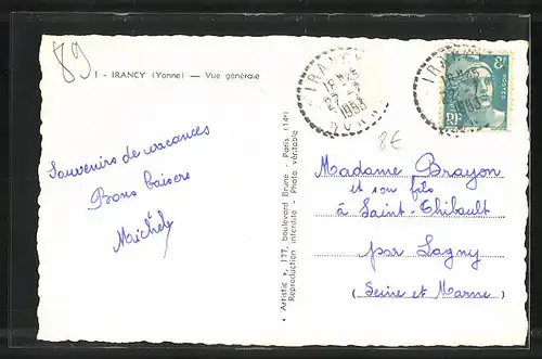 AK Irancy, L`Eglise, Vue Generale