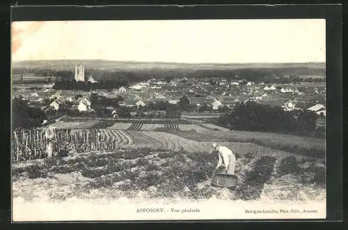 AK Appoigny, Vue generale, L`Eglise