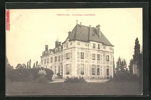 AK Vincelles, Le Chateau, Ansicht von Norden