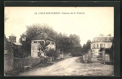 AK L`Isle-sur-Serein, Chateau de la Tuilerie