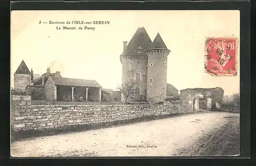 AK L`Isle-sur-Serein, Le manoir de Paney