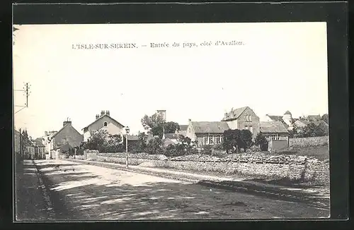 AK L`Isle-sur-Serein, Entree du pays, Cote d`Avallon