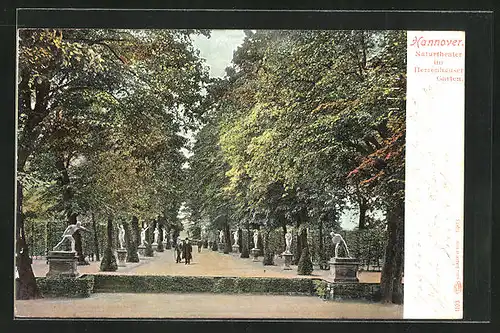 AK Hannover, Naturtheater im Herrenhäuser Garten