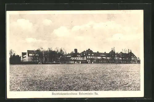 AK Rabenstein in Sa., auf dem Feld am Bezirkskrankenhaus