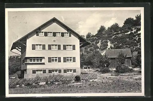 AK Himmelreich / schwäb. Alb., Gasthaus Hermann Görinn-Haus