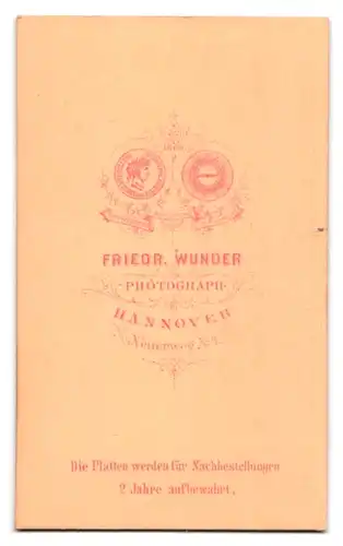 Fotografie F. Wunder, Hannover, Neuerweg 4, Graf Herrmann Ludwig von Wartensleben als Uffz. General der Kavallerie