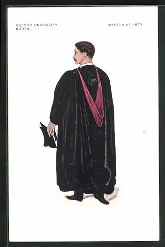 AK Oxford, Oxford University, Robes, Master of Arts