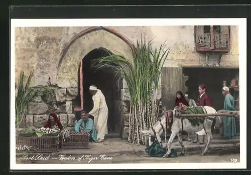 AK Port-Said, Vendors of Sugar Cane