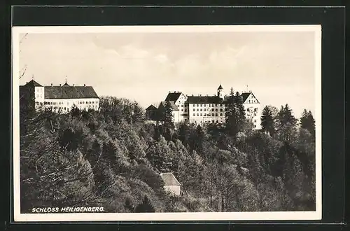 AK Heiligenberg, Blick auf das Schloss