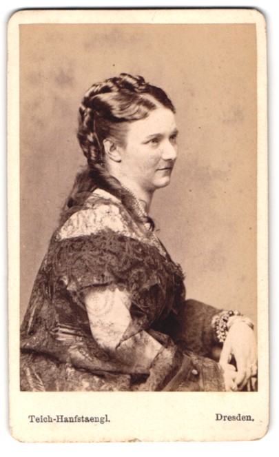 Fotografie TeichHanfstaengl, Dresden, Portrait Maria Anna von Portugal