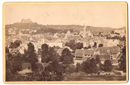 Fotografie Sophus Williams, Berlin, Leipzigerstr. 29, Ansicht Coburg, Panorama von der Kapelle aus