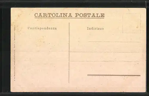 AK Napoli, Corso Umberto I., Strassenbahn