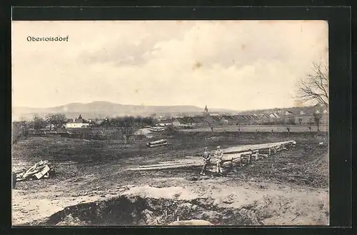 AK Oberloisdorf, Holzfäller bei der Pause