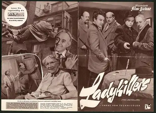 Filmprogramm IFB Nr. 3631, Ladykillers, Alec Guinness, Cecil Parker, Regie: Alexander Mackendrick