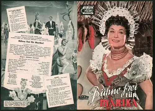 Filmprogramm DNF Nr. 3995, Bühne frei für Marika, Marika Rökk, Johannes Heesters, Regie: Georg Jacoby