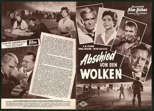 Filmprogramm IFB Nr. 5046, Abschied von den Wolken, O. W. Fischer, Sonja Ziemann, Regie: Gottfried Reinhardt
