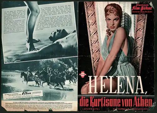 Filmprogramm IFB Nr. 4437, Helena, die Kurtisane von Athen, Belinda Lee, Massiom Girotti, Regie: Victor Tourjansky