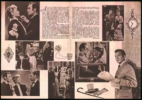 Filmprogramm PFP Nr. 50 /61, Das Haus der Lady Alquist, Charles Boyer, Ingrid Bergman, Regie: George Cukor