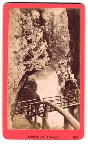 Fotografie Anton Czurda, Salzburg, Ansicht Ischgl, Blick auf das Kitzloch